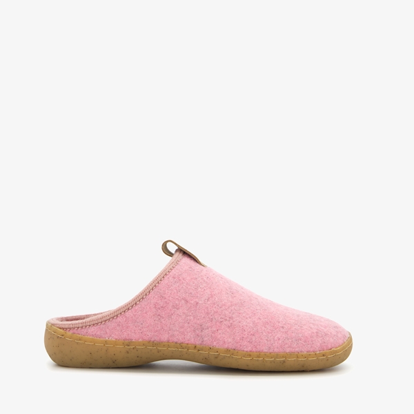 Hush Puppies wollen dames pantoffels roze