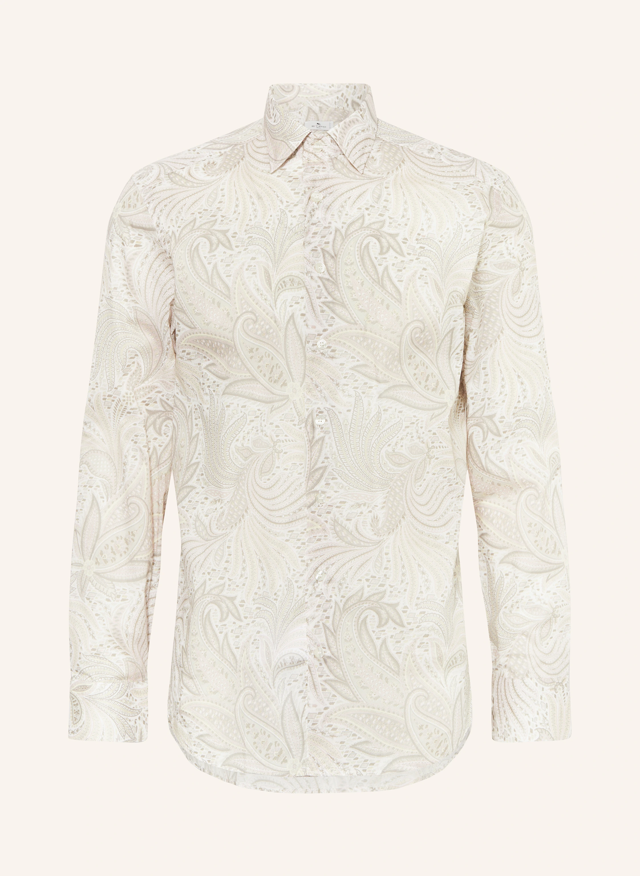 ETRO Jacquard-Hemd Slim Fit