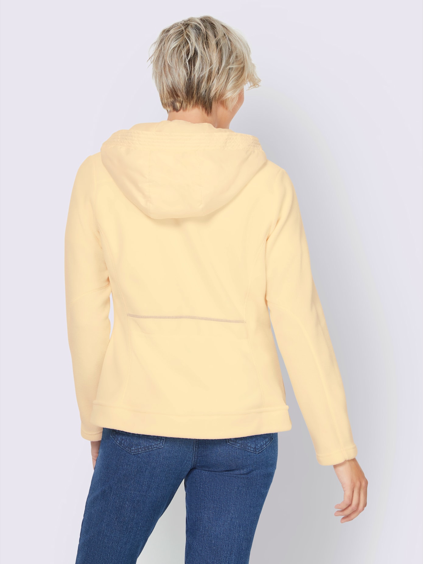 Veste polaire facile à assortir pour la mi-saison