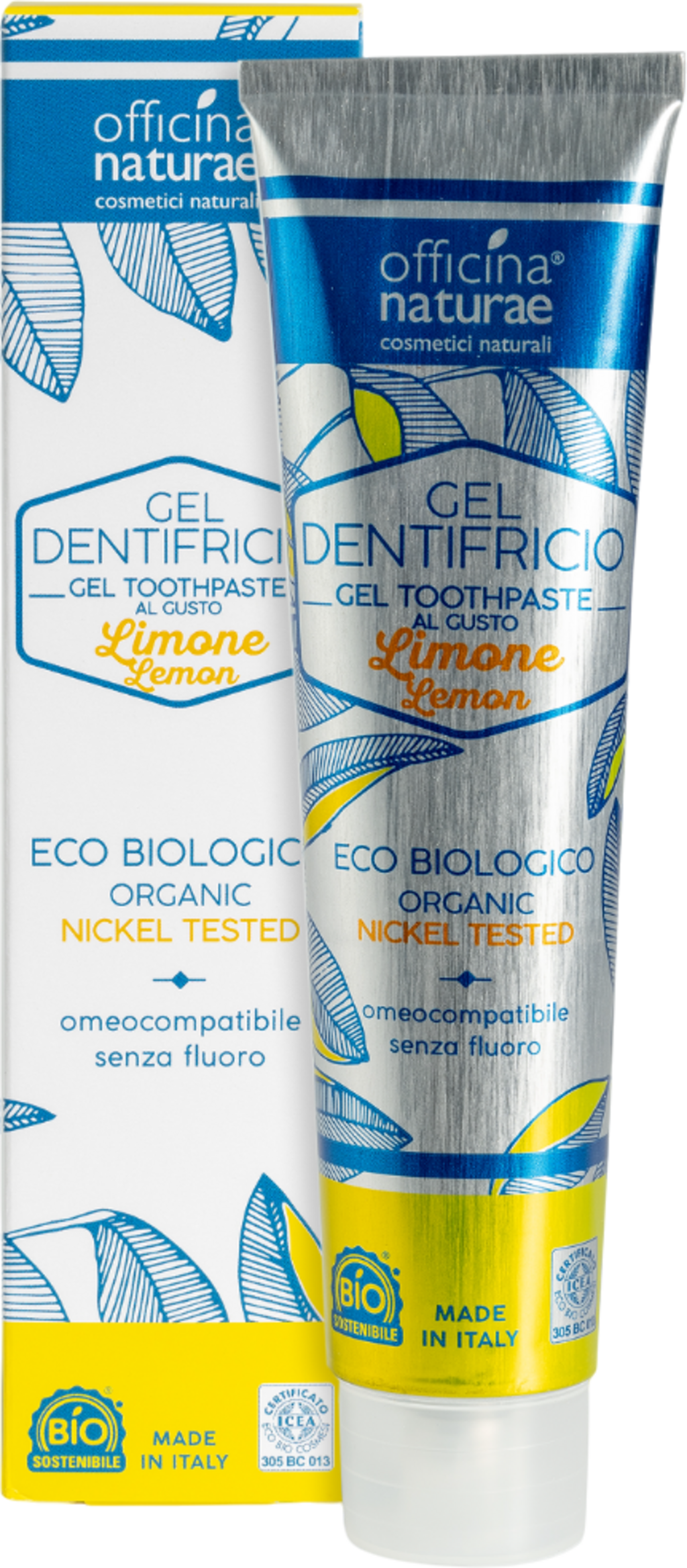 Officina Naturae  Zitronen Zahngel, 75 ml