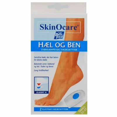 SkinOcare Hæl og Ben Aflastning - 1 par