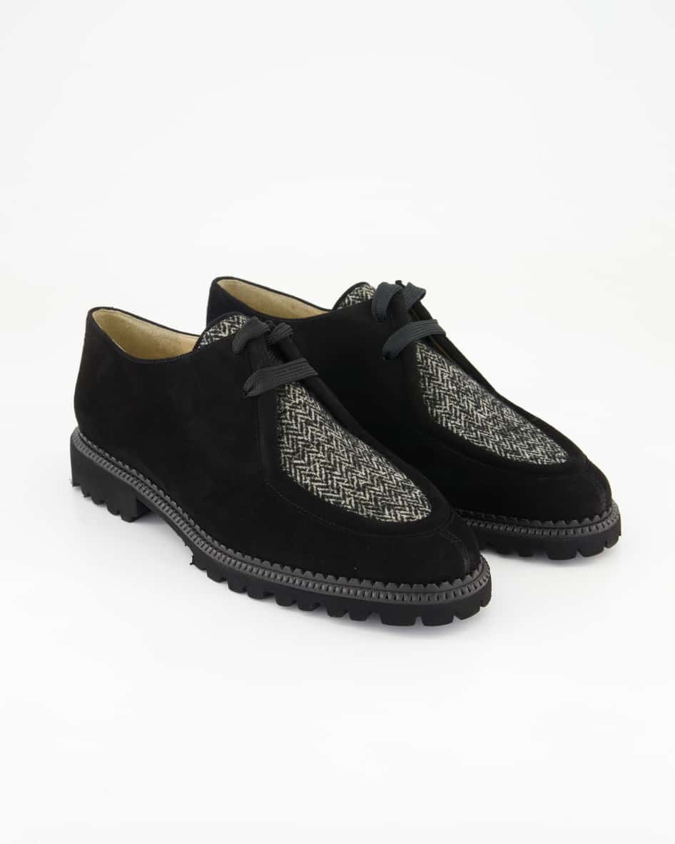 Brunate 11615 Schnürschuhe in Schwarz