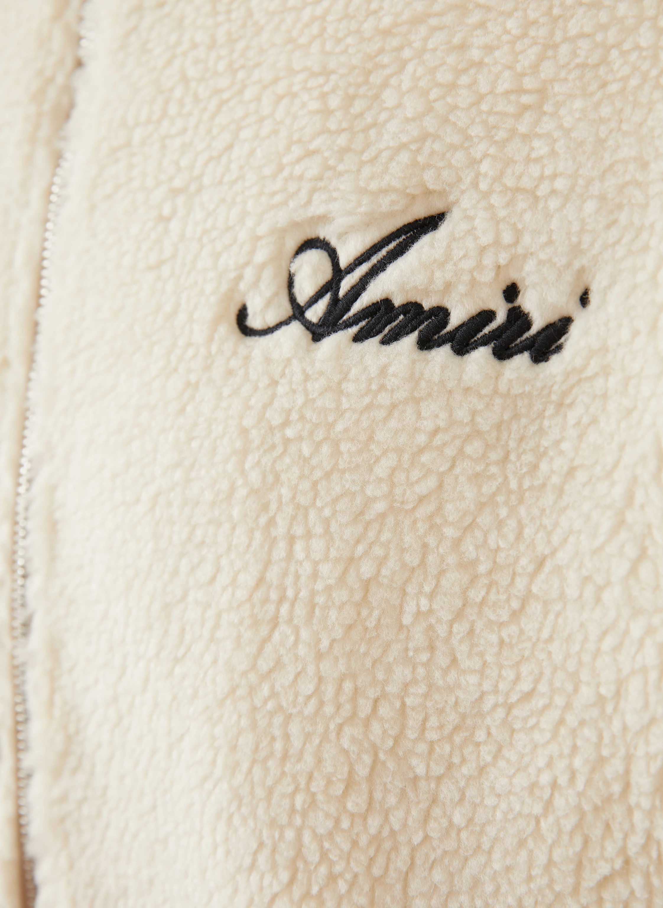 AMIRI Teddyfell-Jacke BONES
