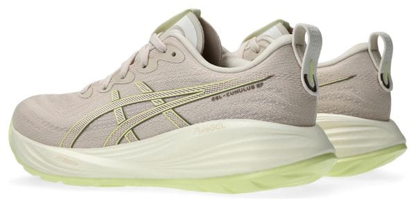 Chaussures Running Asics Gel-Cumulus 27 Beige/Jaune Femme