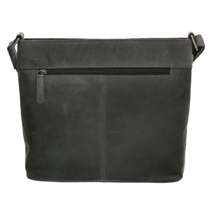 Hide & Stitches Idaho Schoudertas Zwart