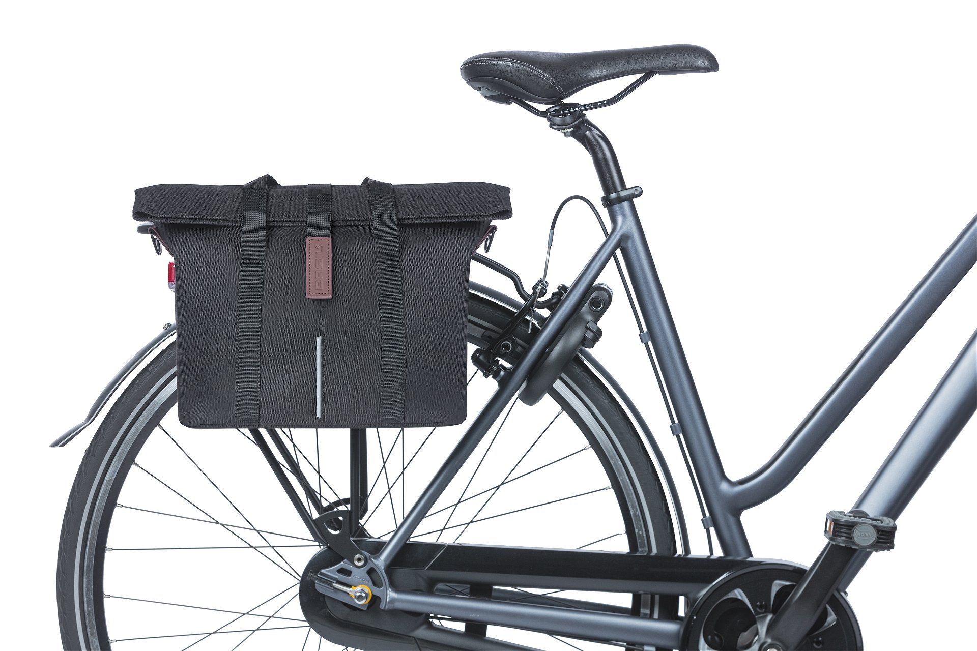 City Fahrradhandtasche MIK-KF-Haken, schwarz
