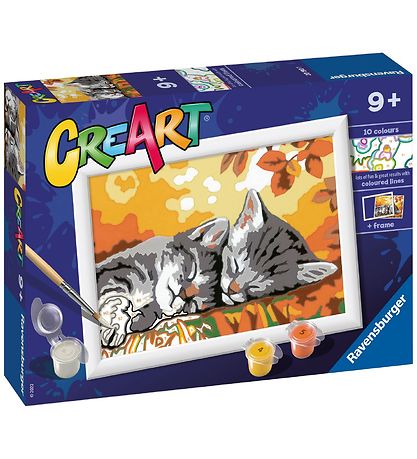 Ravensburger CreArt Males?t - Autumn Kitties