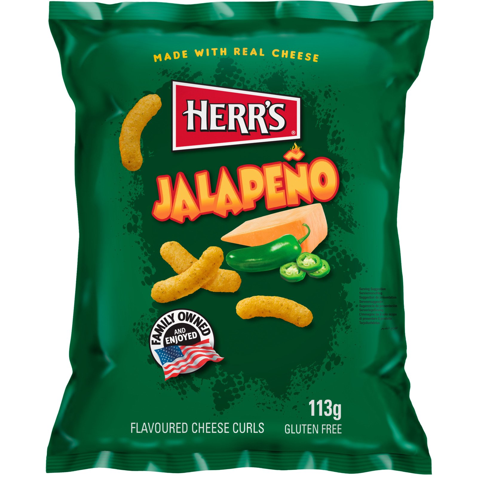 Herr's Jalapeño 113 g