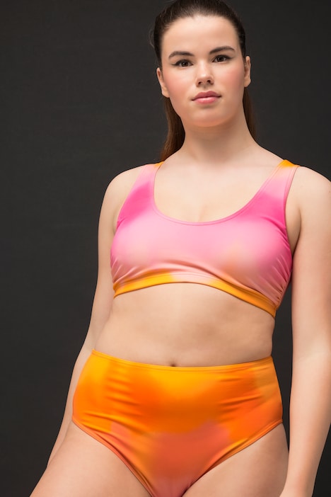 Bikini-Slip, HighWaist, Farbverlauf