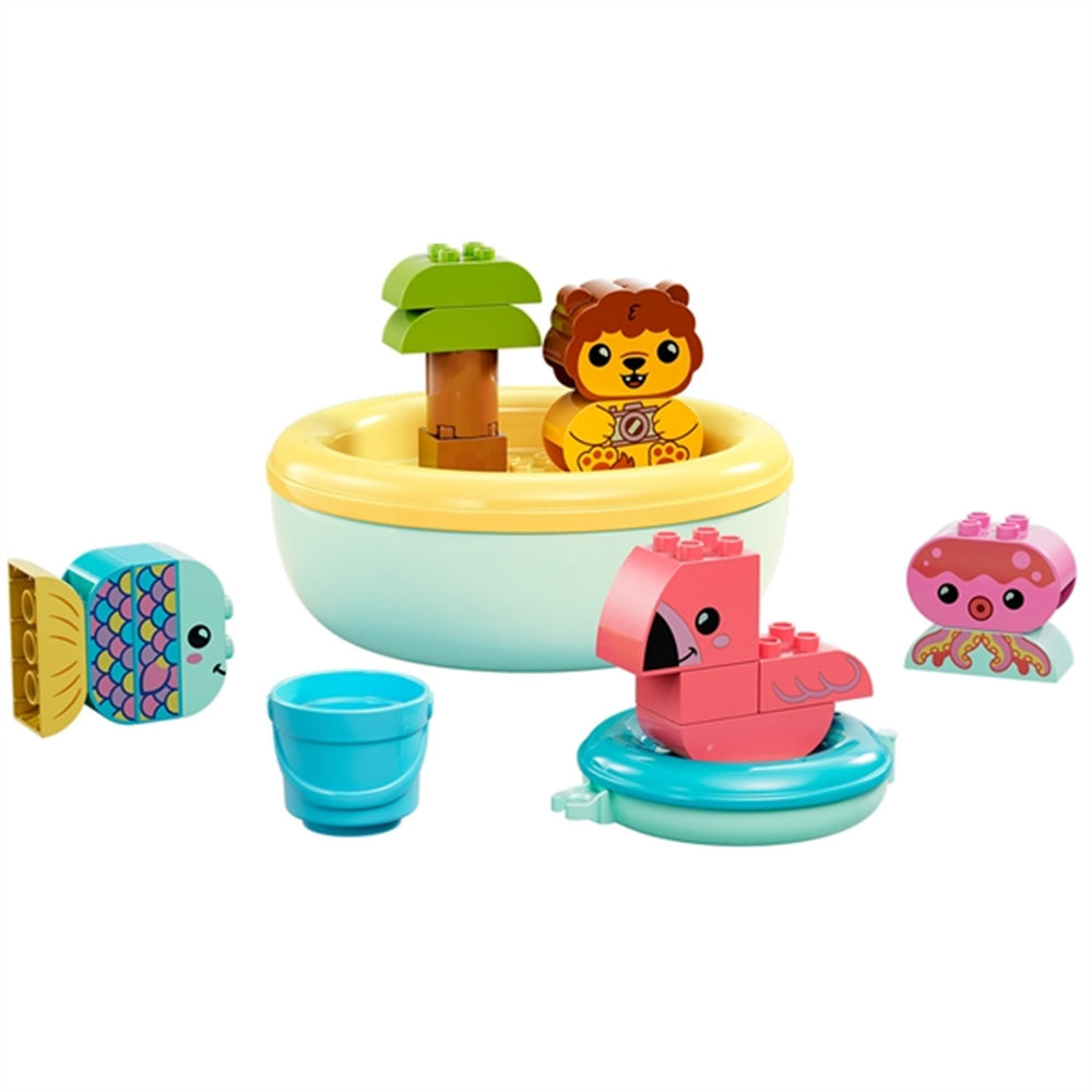 DUPLO® Sjov i Badet: Flydende Dyreø