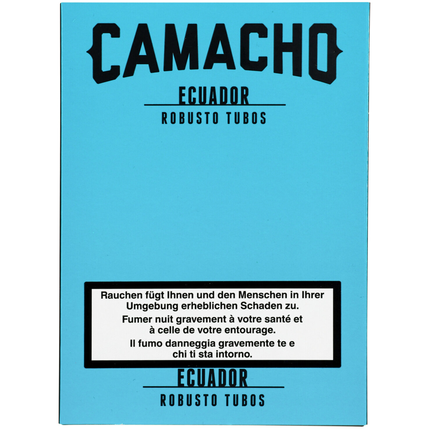 Camacho EcuadorRobusto Tubos 4 Stück