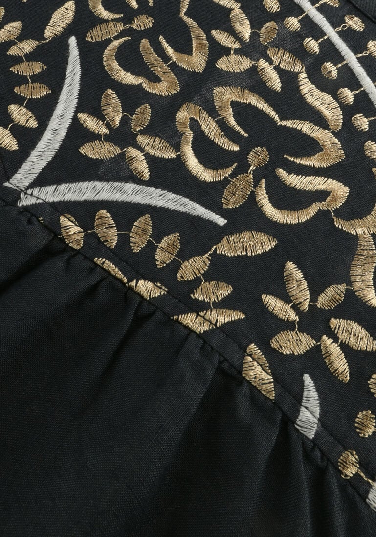 GREEK ARCHAIC KORI zwarte greek archaic kori blouse 240141