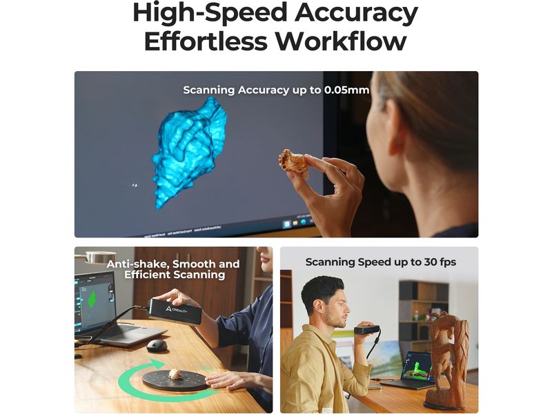 Creality 3D-Scanner Otter Lite 30 fps Farb Scanner