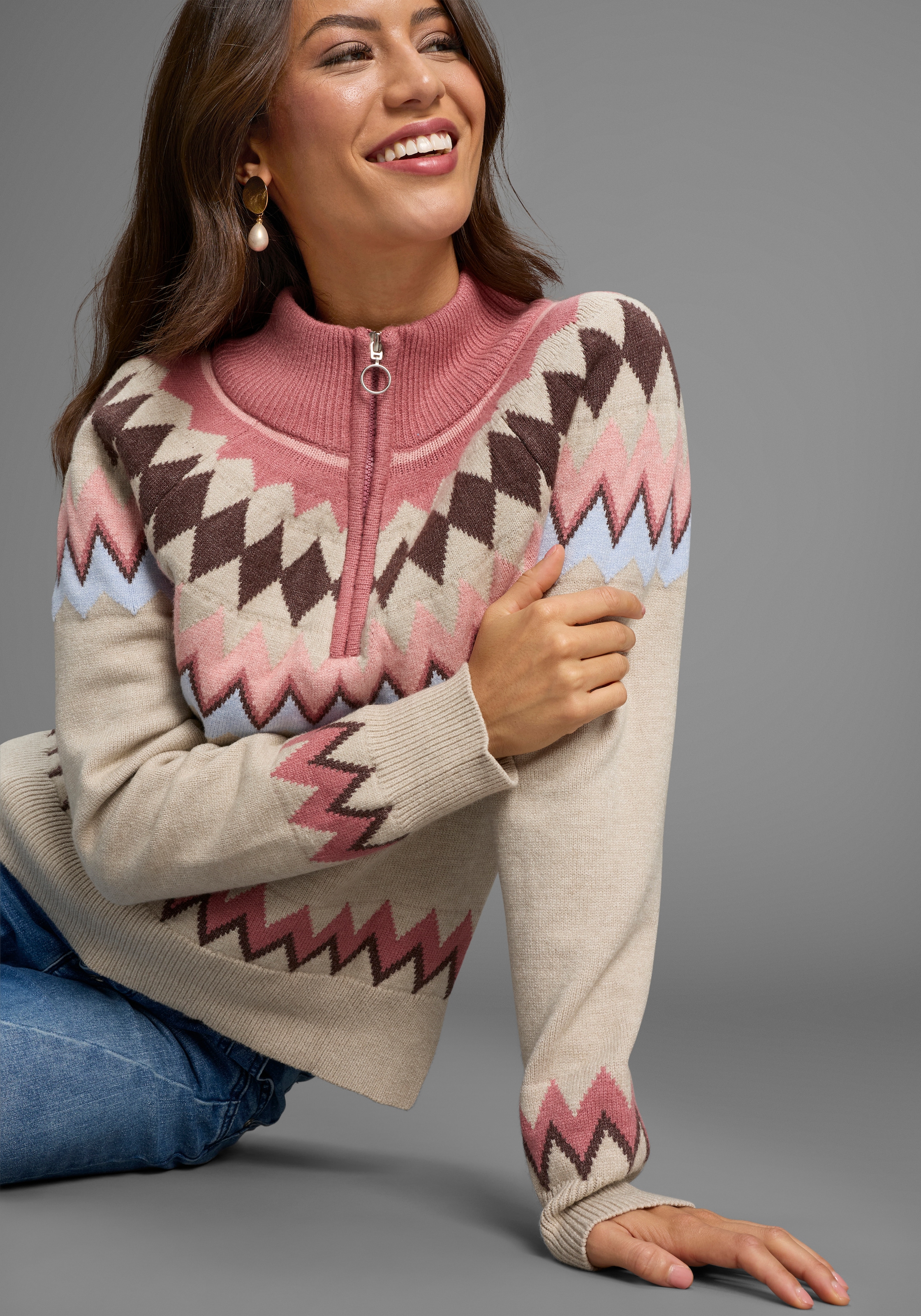 Laura Scott Troyer , Winterstrick mit kuscheligem Norwegermuster - NEUE KOLLEKTION