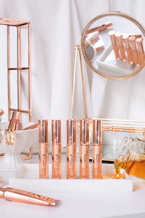Iconic London Lustre Lip Oil Queen Bee Nude 6ml