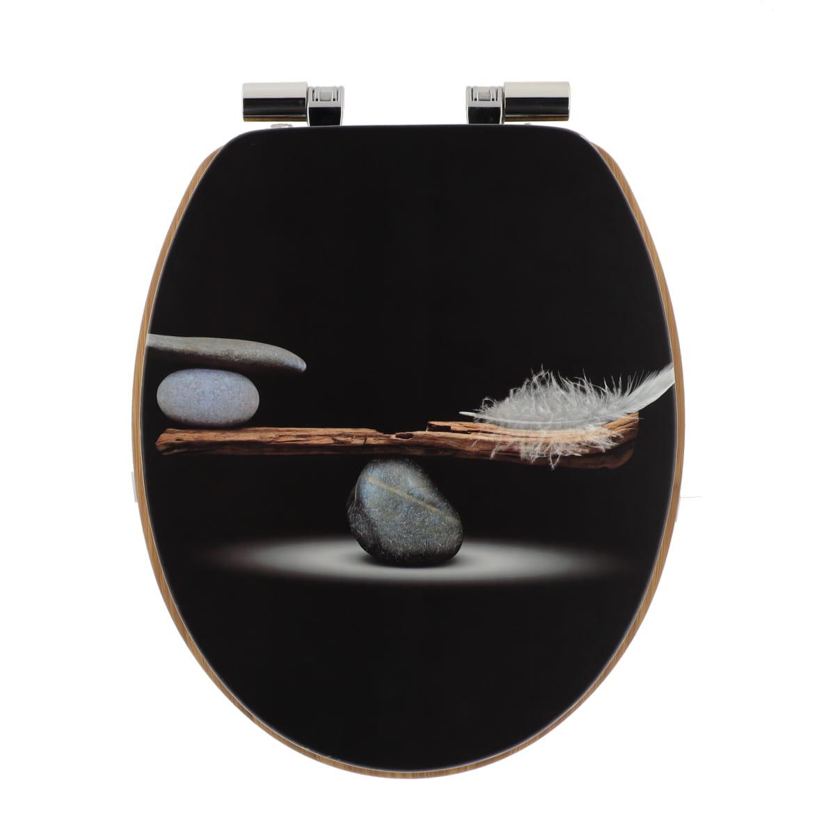 ABATTANT WC 18 POUCES COUVERCLE DESIGN PLENITUDE