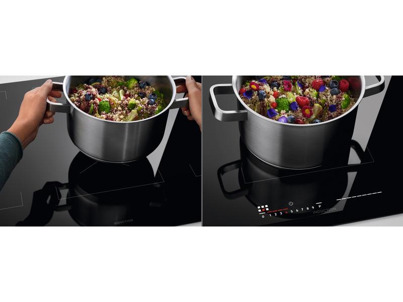 Electrolux Induktionskochfeld GK38TSILO Aufliegend/Flächenb ProfiLine Kochfeld-Modul mit zwei Kochzonen