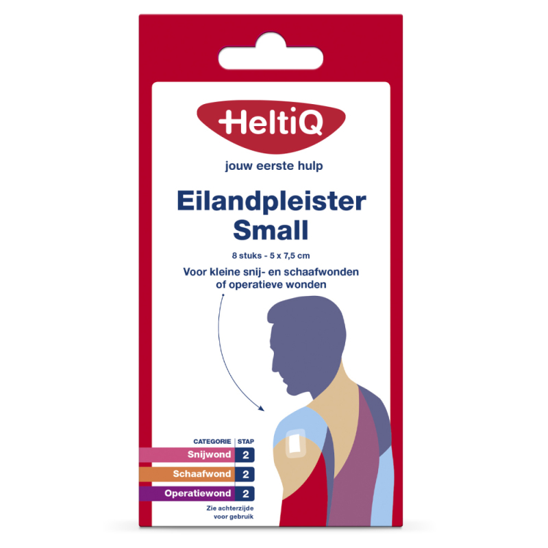 Heltiq Eilandpleisters Small 8 stuks