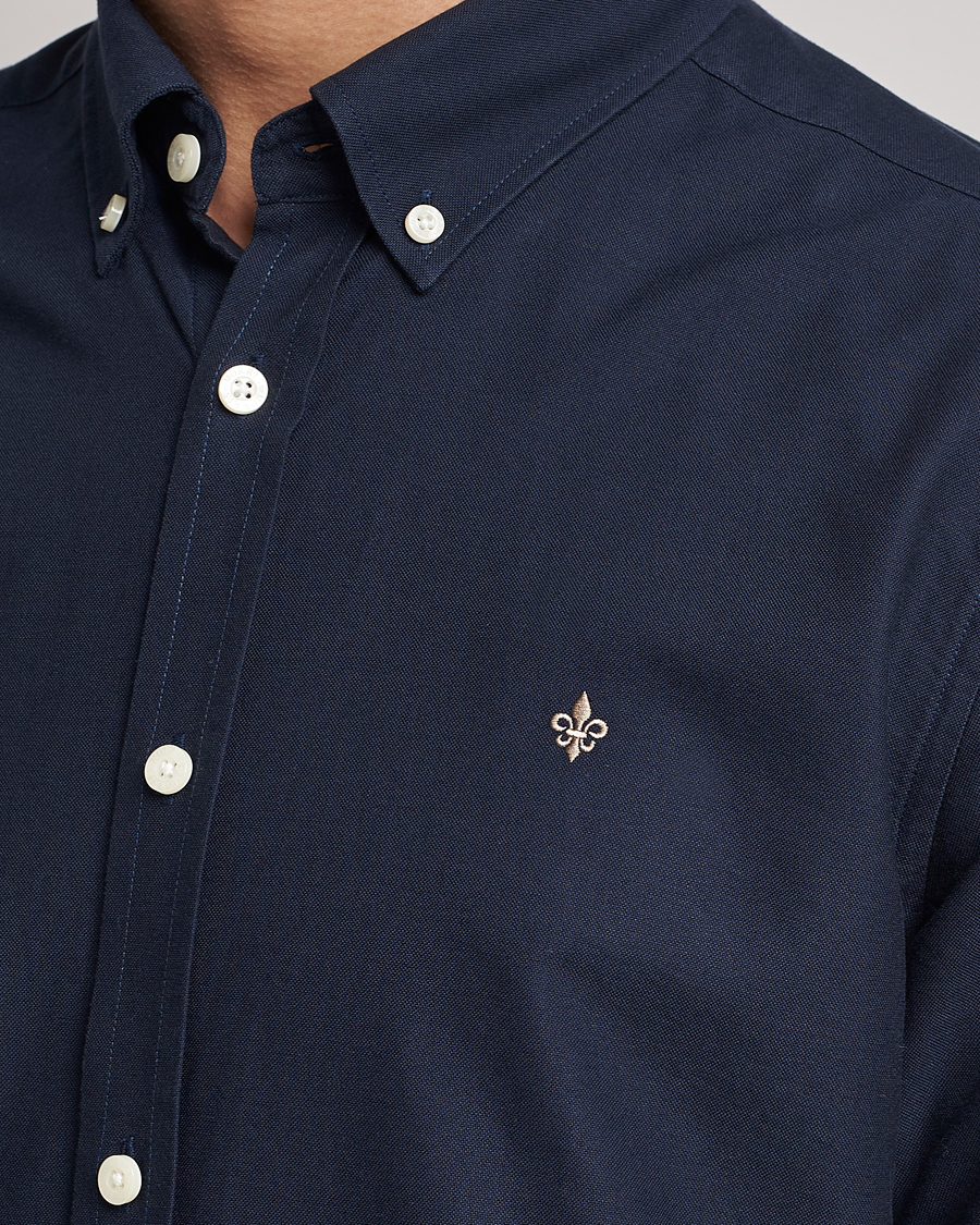 Morris Douglas Oxford Shirt Navy