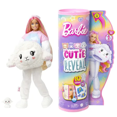 Barbie Cutie Reveal Kuschelweich Serie - Lämmchen