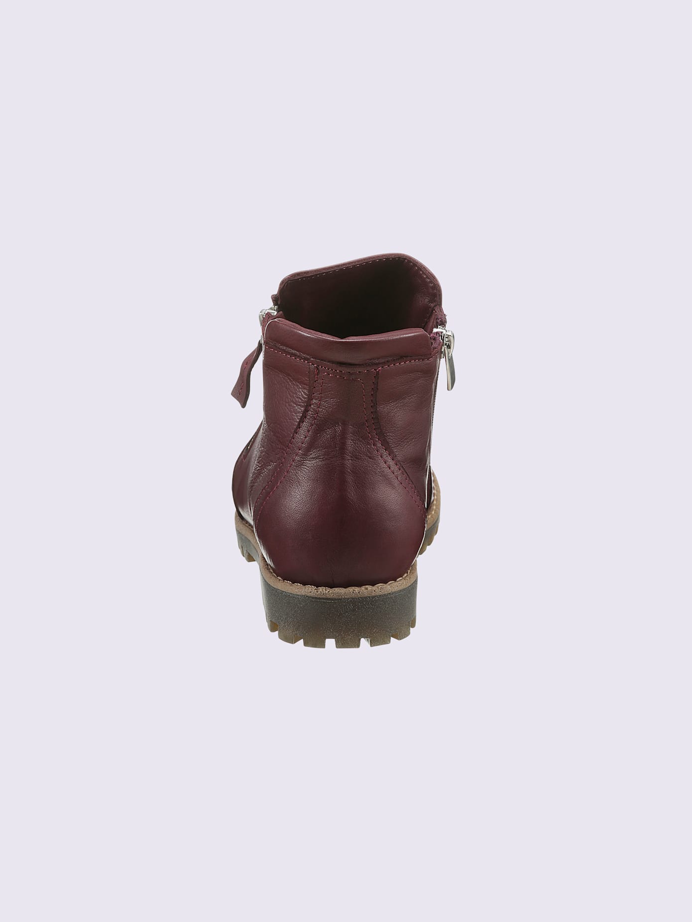 Bottine courte cuir nappa de vache