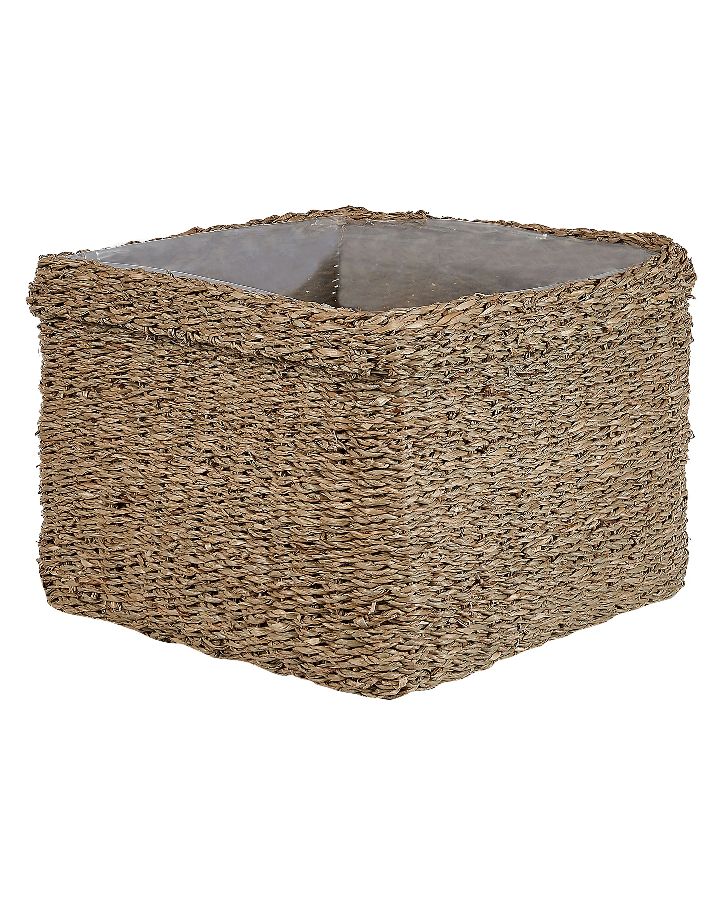 Set van 3 bloempotten RIVULINE Zeegras 23/27/30 cm Natuurlijk