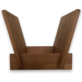 Accessoire platine vinyle Enova Hifi Support posable pour 25 disques vinyle VR 25 WD bois