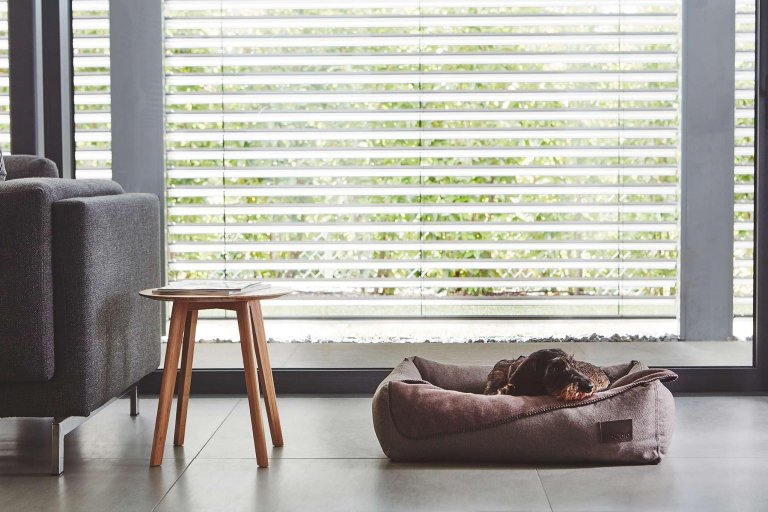 MiaCara Unica hondenplaid large pebble