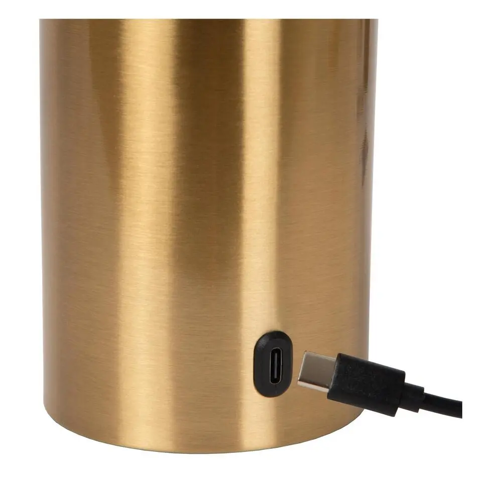 Lucide VIVO Tafellamp - Mat Goud / Messing