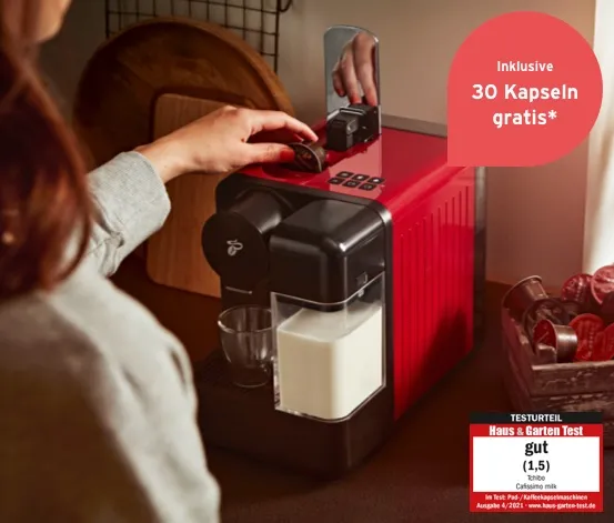 Cafissimo milk RED