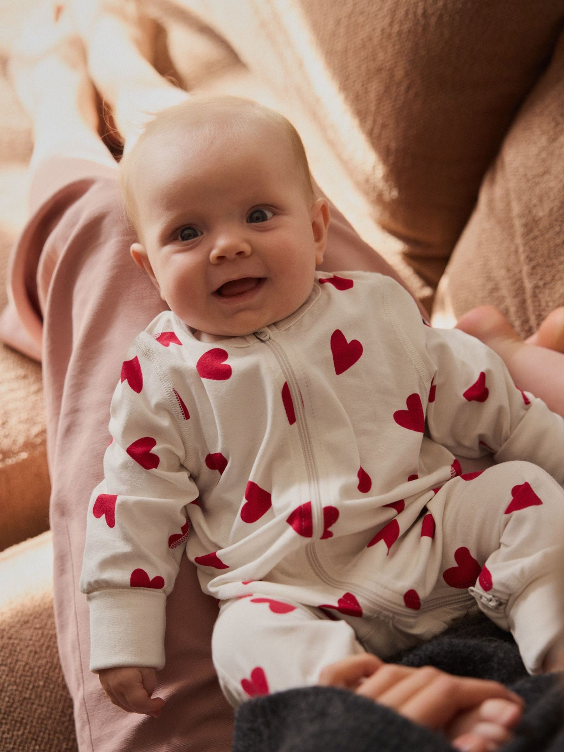 Natuurlijk - Polarn O. Pyret Printed Sleepsuit