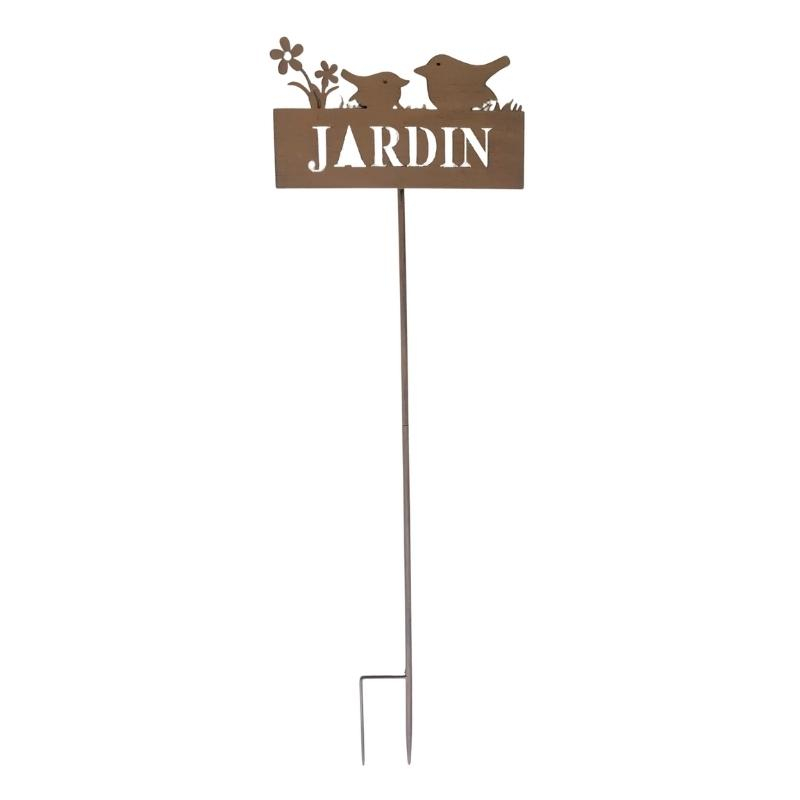 Tuteur déco jardin 36x110cm
