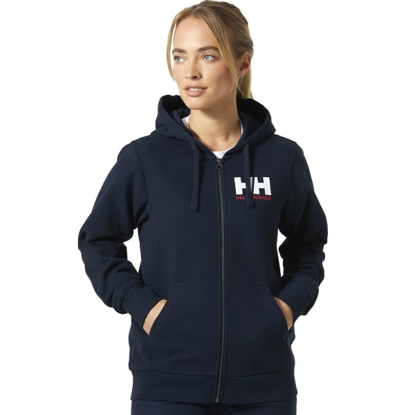 Sweatshirt HELLY HANSEN W HH LOGO FULL ZIP HOODIE 2.0 NAVY