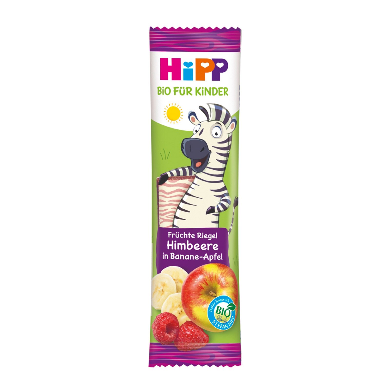 Hipp Früchte Riegel Himbeere in Banane-Apfel