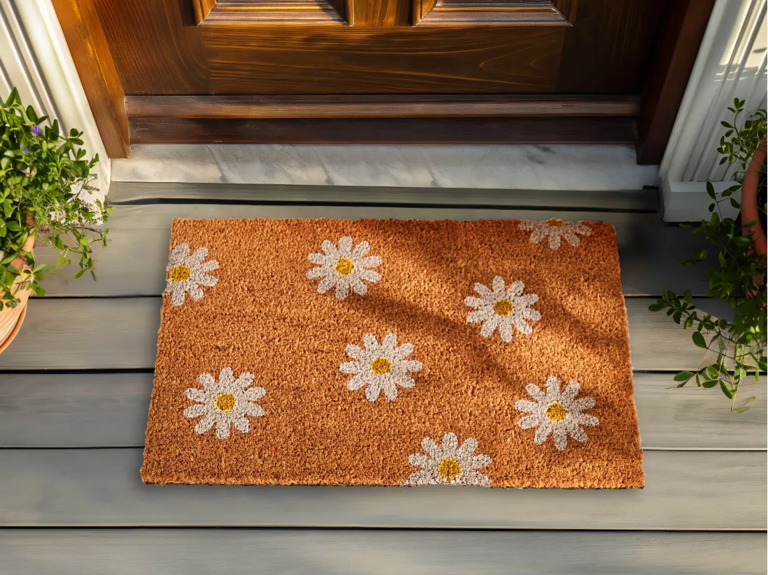 Paillasson TOPKO 40 x 60 cm Fibre de coco Naturel