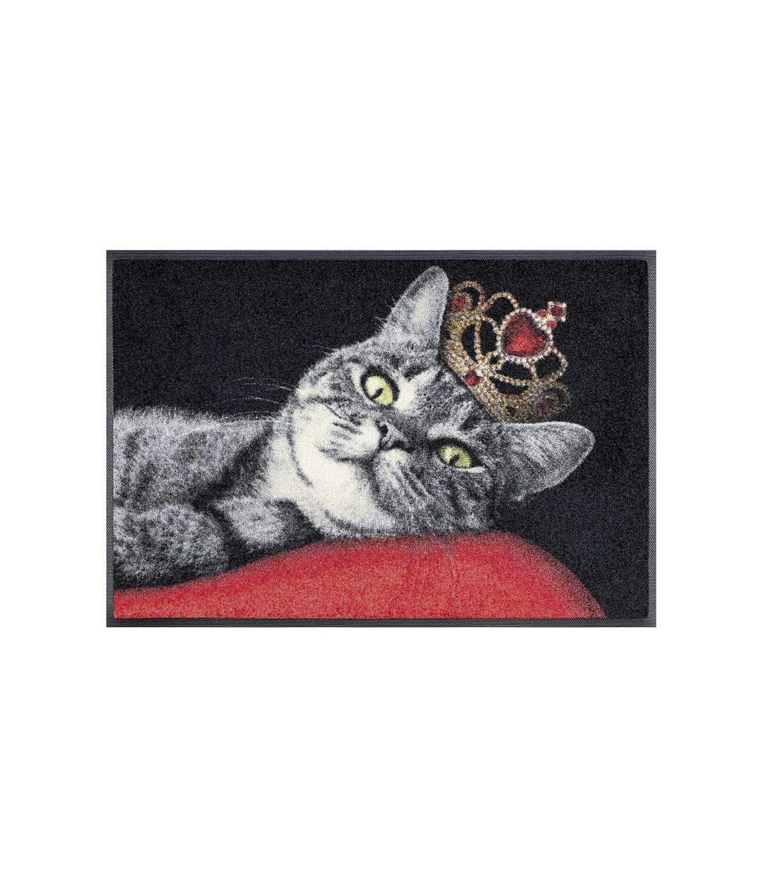 Paillasson ROYAL CAT TX Noir 50x75 OEKO TEX Fait en Europe