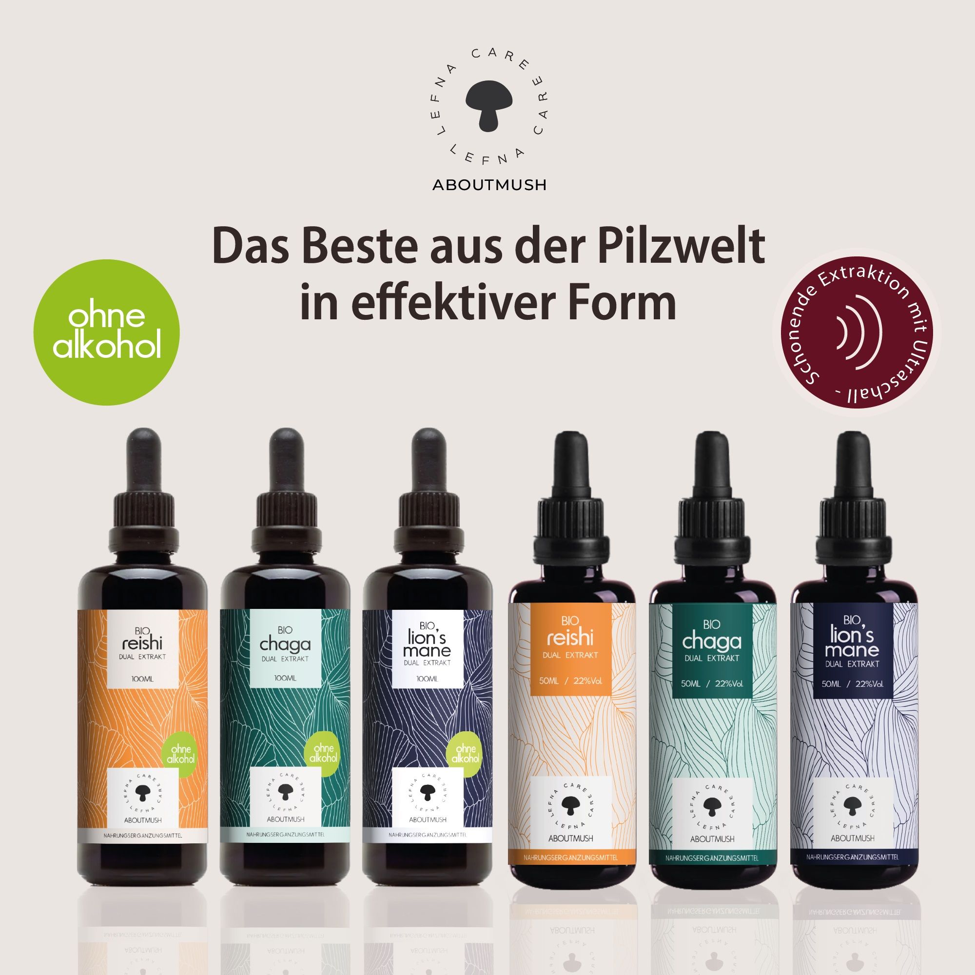 Vitalpilze Reishi Tropfen ohne Alkohol
