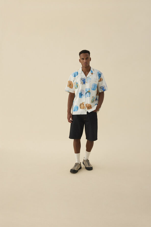 Forét HUSH SS SHIRT Cloud printed
