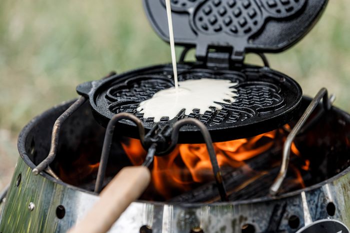 Rotating Waffle Iron vaffeljern
