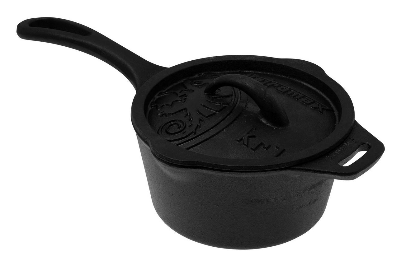 Petromax KR1 braadpan met deksel 1 liter, gietijzer
