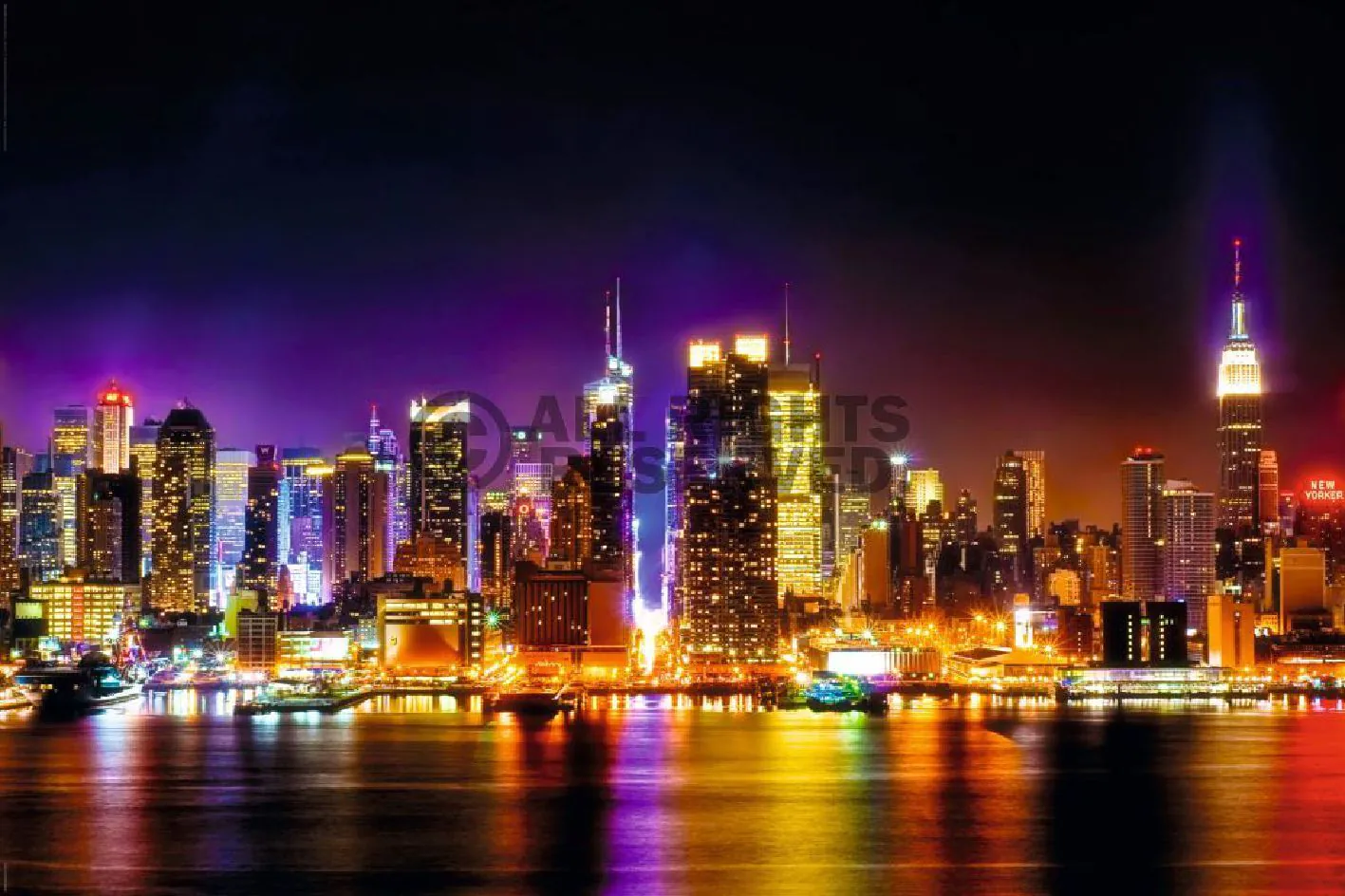 Poster Manhattan skyline, 61 x 91 cm