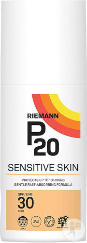 Riemann P20 Sensitive Skin Crème Solaire IP30 Flacon 200ml