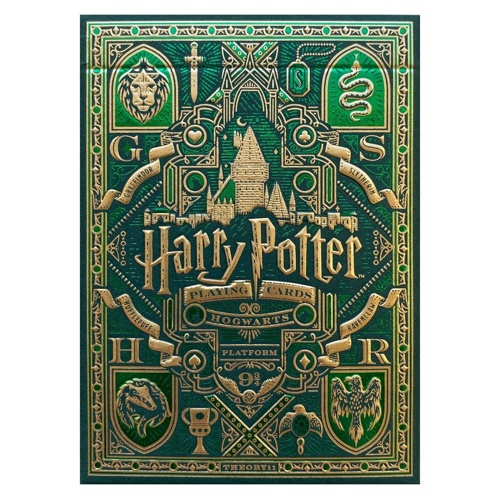 Cartes à jouer Theory11 - Harry Potter - Serpentard