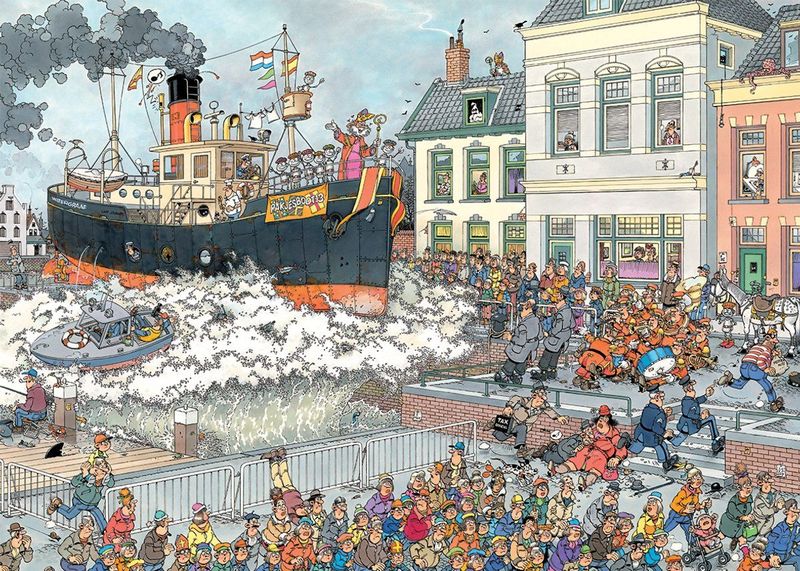 Jan van Haasteren - Sinterklaas Intocht - Legpuzzel - 1000 stukjes