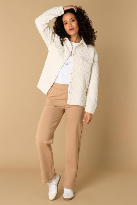 Ivy Beau beige dames vest