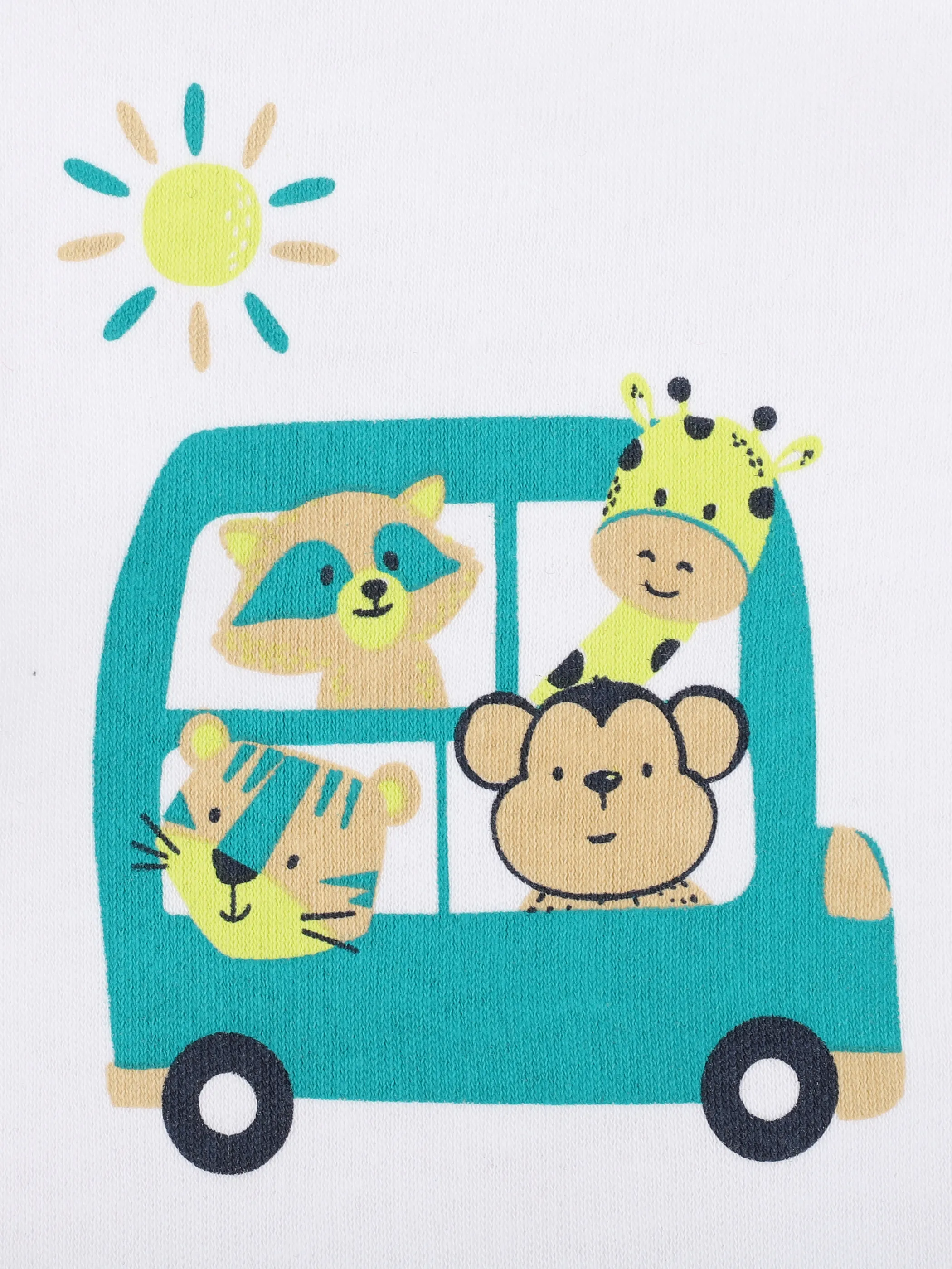 Baby Jungen Kurzarm Body mit Print