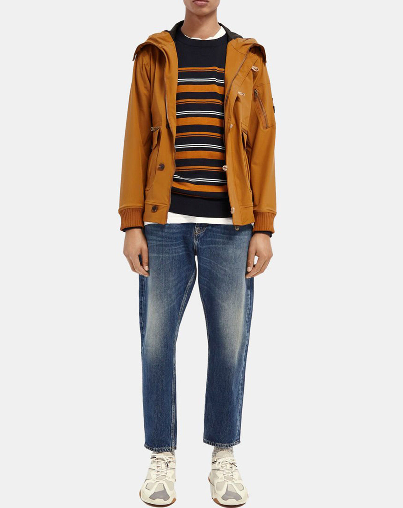 Scotch & Soda Jean Plus - Loos Tapered bleu jean moyen