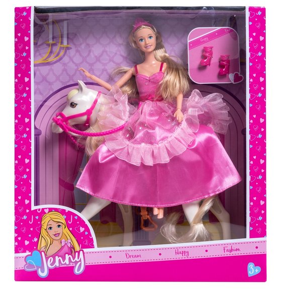 Poupée Princesse Jenny + Cheval