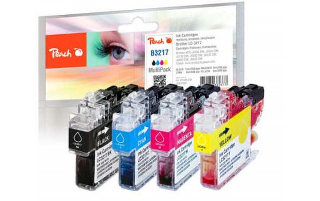 Tintenset Brother LC-3217VALPTinte, Cyan/Magenta/Gelb/Schwarz