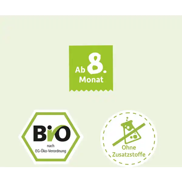 Bio Baby Aprikose, Banane mit Hafer